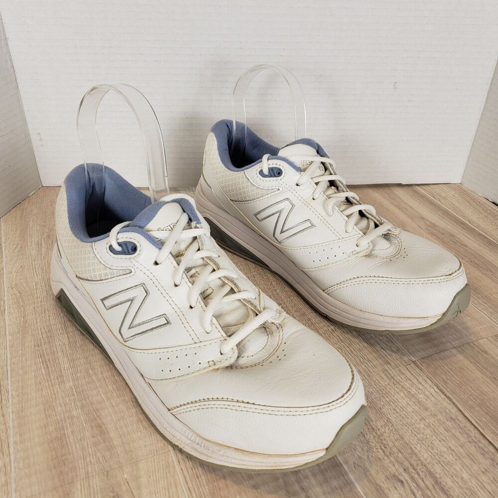New Balance 928v3 White Leather Comfort Walking Shoes Mens Size 10